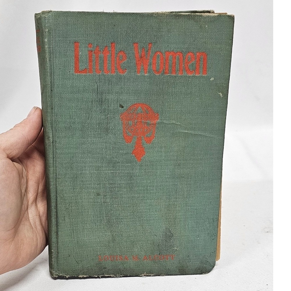 Little Women Louisa M Alcott Whitman Publishing Co Antique Hardcover 1922 Green